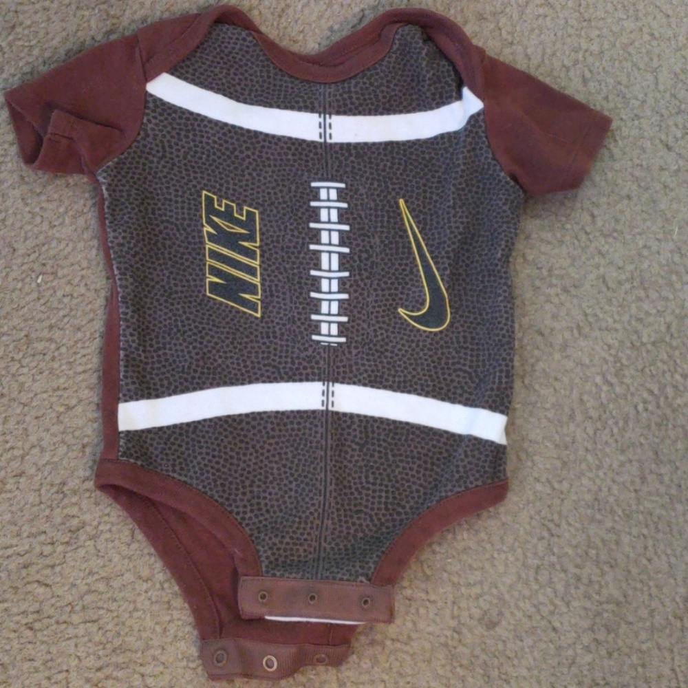 Baby boy football onesie